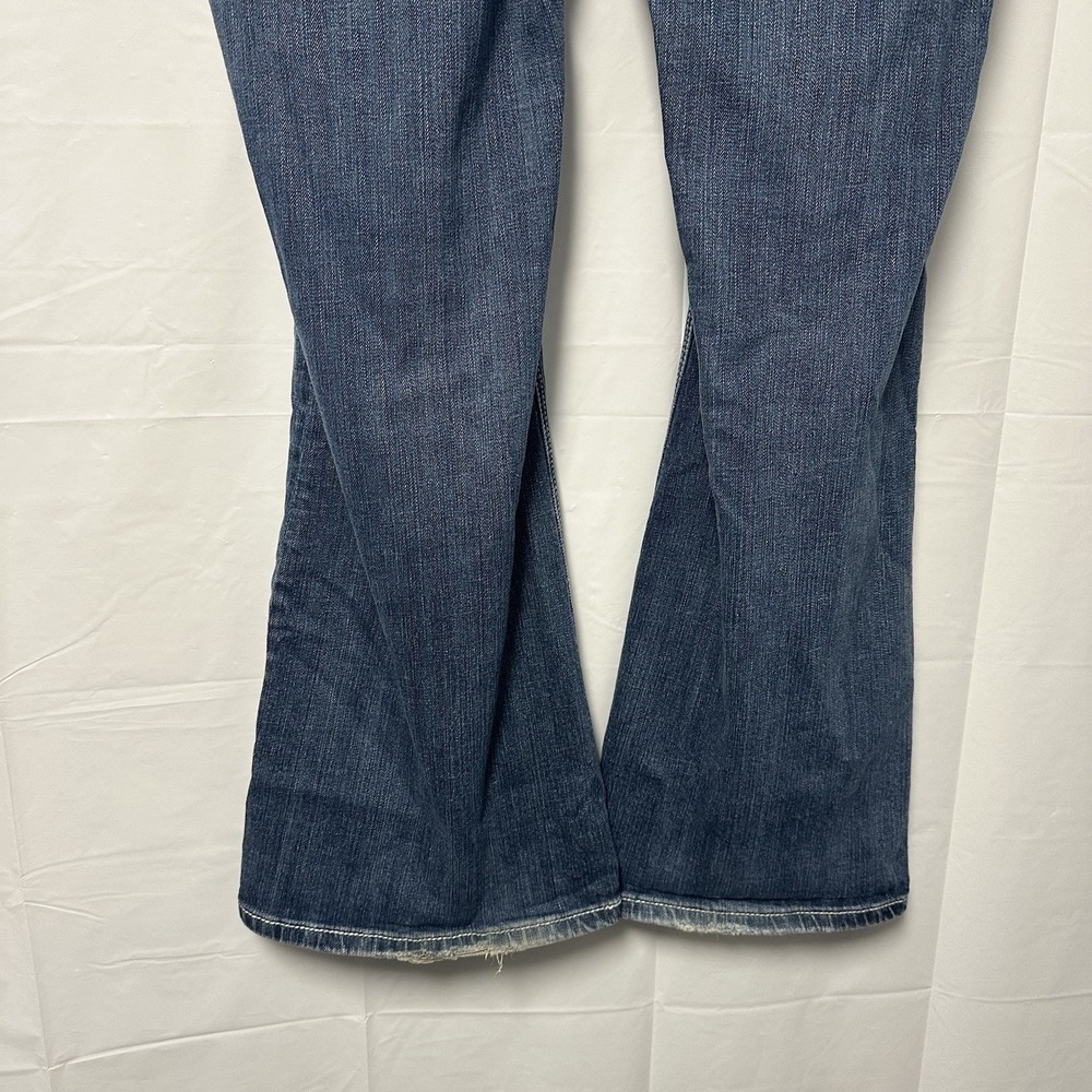 Vigoss Women's Size 20 Boot Cut Denim Jeans Cowgirl Western Flare Thick Stitch - Picture 6 of 11
